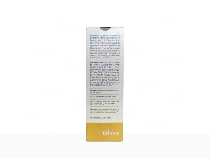 Brinton D'experts Hyaluronic Acid Face Serum